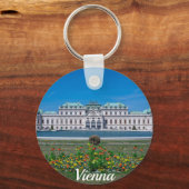 Oberer Belvedere Palast in Wien, Österreich Schlüsselanhänger (Vorderseite)