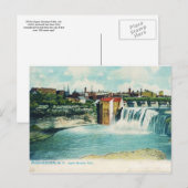 Oberer Genesee Wasserfall Postkarte (Vorne/Hinten)