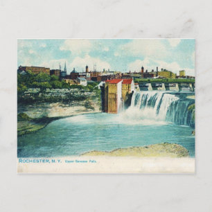 Oberer Genesee Wasserfall Postkarte