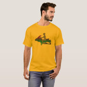 Oberer HalbinselSnowmobile T-Shirt (Vorne ganz)