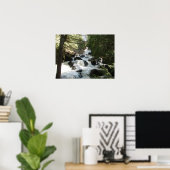 Oberer Johnson Falls Poster (Heimbüro)