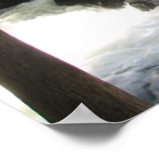 Oberer Johnson Falls Poster (Ecke)