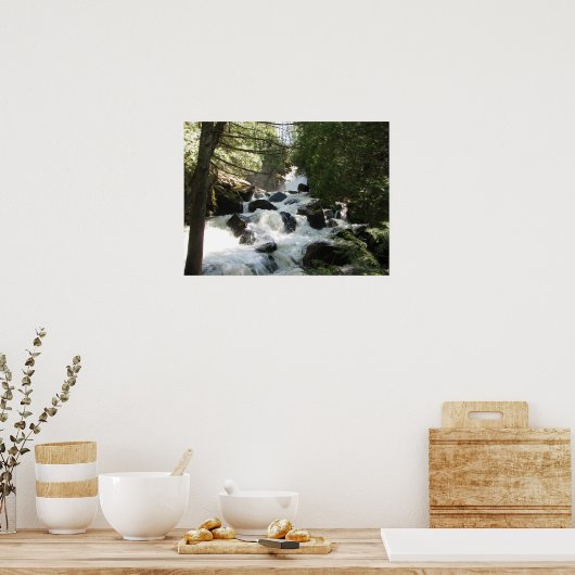 Oberer Johnson Falls Poster (Küche)