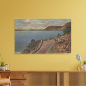 Oberer Klamath-See, Oregon - Aussichtspunkt Leinwanddruck (Insitu (Wohnzimmer))