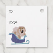 OBERER KUCHEN - Vorder- und Rückseite Geschenkanhänger (Rückseite)