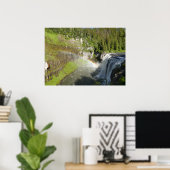 Oberer Mesa-Wasserfall Poster (Heimbüro)