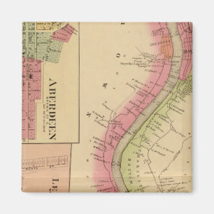 Oberer Ohio Fluss und Tal 2 Magnet