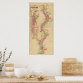 Oberer Ohio Fluss und Tal 2 Poster (Küche)