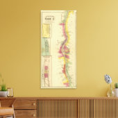 Oberer Ohio Fluss und Tal 3 Leinwanddruck (Insitu (Wohnzimmer))