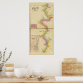 Oberer Ohio Fluss und Tal 3 Poster (Küche)