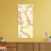 Oberer Ohio Fluss und Tal 4 Leinwanddruck (Insitu (Wohnzimmer))