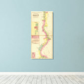 Oberer Ohio Fluss und Tal 4 Leinwanddruck (Insitu (Holzboden))