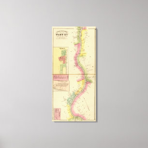 Oberer Ohio Fluss und Tal 4 Leinwanddruck