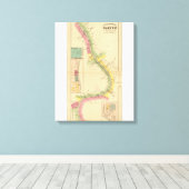 Oberer Ohio Fluss und Tal 5 Leinwanddruck (Insitu (Holzboden))