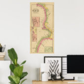 Oberer Ohio Fluss und Tal 6 Poster (Heimbüro)