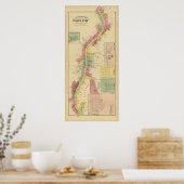 Oberer Ohio Fluss und Tal 6 Poster (Küche)