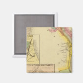 Oberer Ohio Fluss und Tal 7 Magnet (Vorderseite/Rückseite)