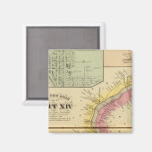 Oberer Ohio Fluss und Tal 8 Magnet (Vorderseite/Rückseite)