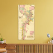 Oberer Ohio Fluss und Tal Leinwanddruck (Insitu (Wohnzimmer))