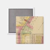 Oberer Ohio Fluss und Tal Magnet (Vorderseite/Rückseite)