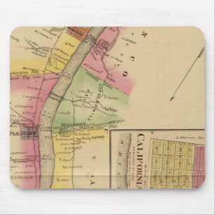 Oberer Ohio-Fluss und -Tal Mousepad