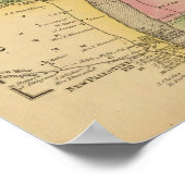 Oberer Ohio Fluss und Tal Poster (Ecke)