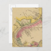 Oberer Ohio Fluss und Tal Postkarte (Vorne/Hinten)