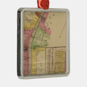 Oberer Ohio-Fluss und -Tal Silbernes Ornament (Rechts)