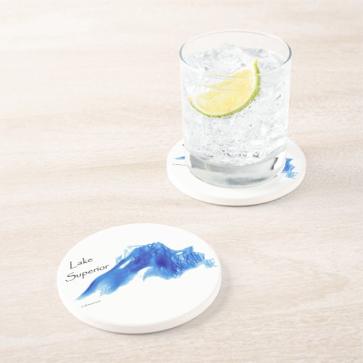 Oberer See ausführlich Getränkeuntersetzer (Seite)