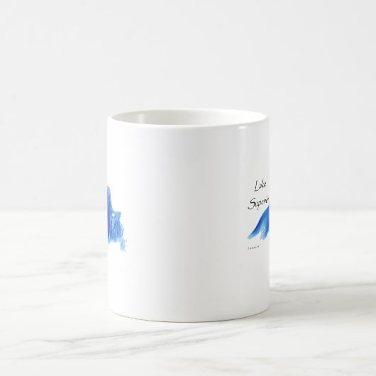Oberer See ausführlich Kaffeetasse (Mittel)