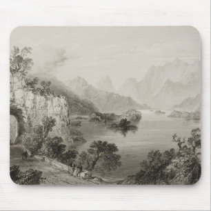 Oberer See in Killarney, Landkreis Killarney, Mousepad