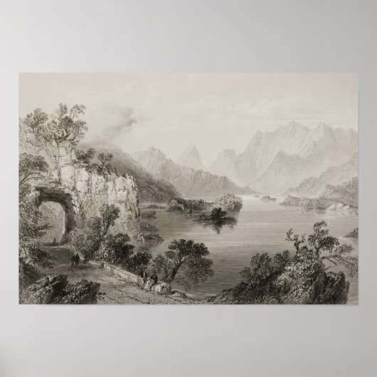 Oberer See in Killarney, Landkreis Killarney Poster (Vorne)