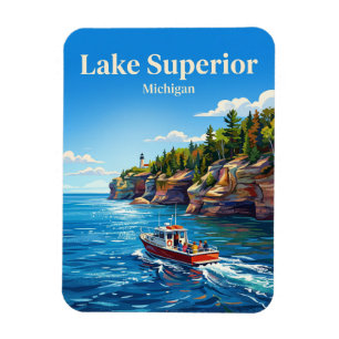 Oberer See USA Magnet