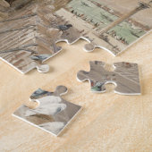 Oberer Teil der Fassade von St Mark Kirche, Puzzle (Seite)