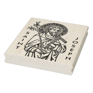 Oberer Torso von St. Joseph (Detail; DT 01) Gummistempel