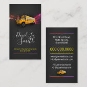 Oberer Transport / Busfahrer Visitenkarte (Vorne/Hinten)