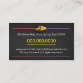 Oberer Transport / Busfahrer Visitenkarte (Rückseite)