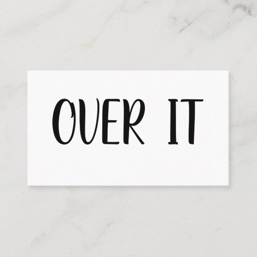 OBERER VISITENKARTE (Vorderseite)