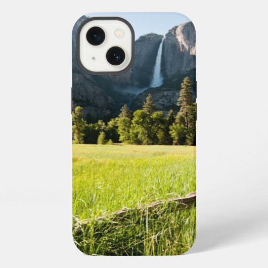 Oberer Yosemite-Wasserfall iPhone Hülle (Rückseite)