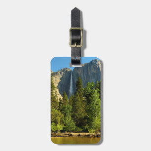 Oberer Yosemite-Wasserfall, Merced River, Yosemite Gepäckanhänger
