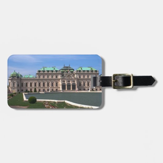 Oberes Belvedere Gepäckanhänger (Vorderseite horizontal)