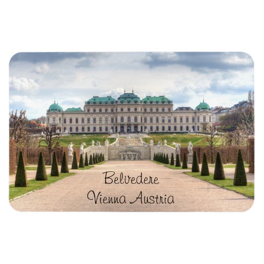 Oberes Belvedere Magnet (Horizontal)
