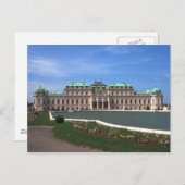 Oberes Belvedere Postkarte (Vorne/Hinten)