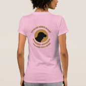 Oberes großes Niederlassungs-Kohlen-Bergmann-Shirt T-Shirt (Rückseite)