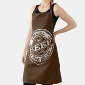 Oberes Rindfleisch - dunkle Farben Schürze (InSitu)