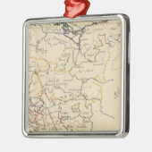 Oberes Sachsen 2 Silbernes Ornament (Links)