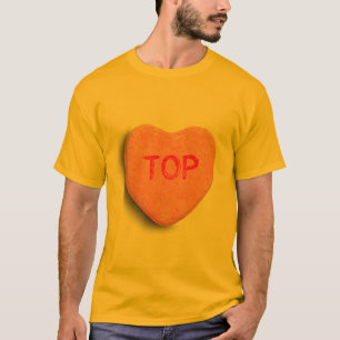 Oberes Süßes Herz T-Shirt