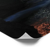 OBERFALLS DES SPOKANE-FLUSSES POSTER (Ecke)