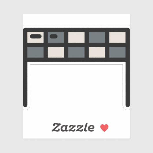 Oberfläche Aufkleber (Blatt)