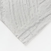 Oberfläche aus grauem Beton Fleecedecke (Ecke)